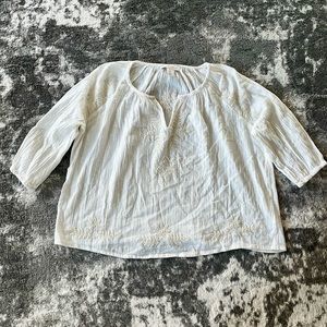 HOUSE OF HARLOW 1960 Small White Top GREAT CONDITION